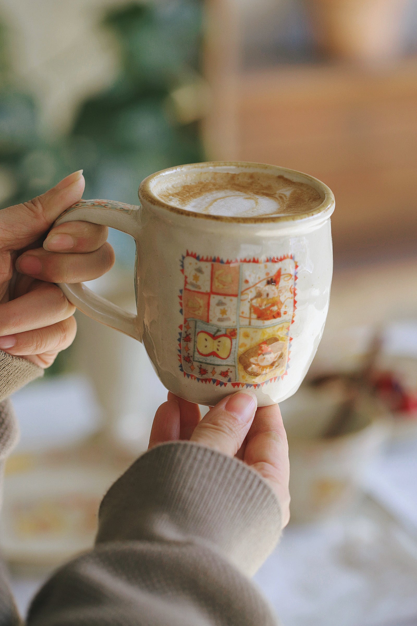 Fairytale Storybook Coffee Mug – Hand-Painted Ceramic Mug (280ml)