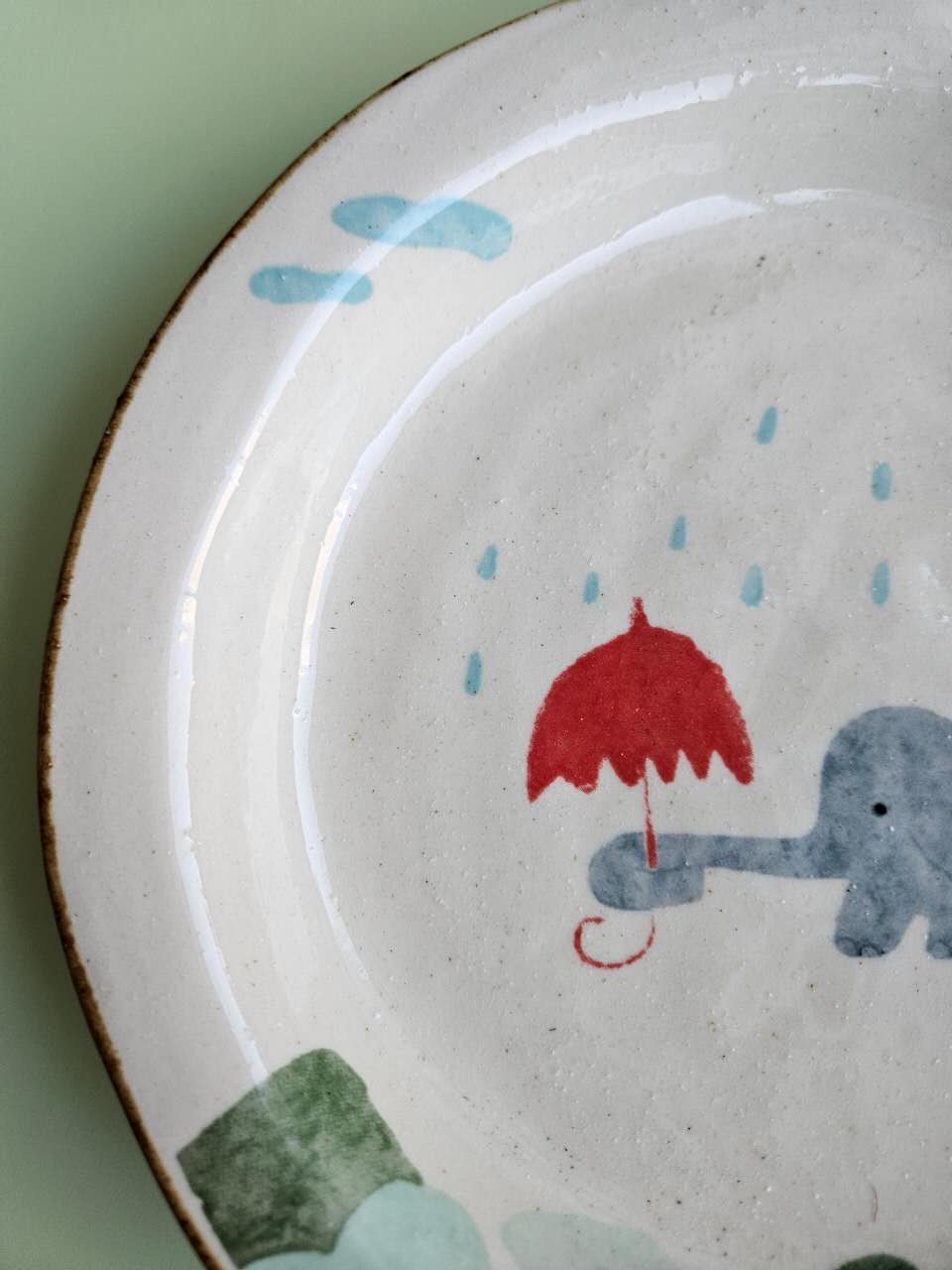 Little Elephant — Handmade Ceramic Pasta Bowl