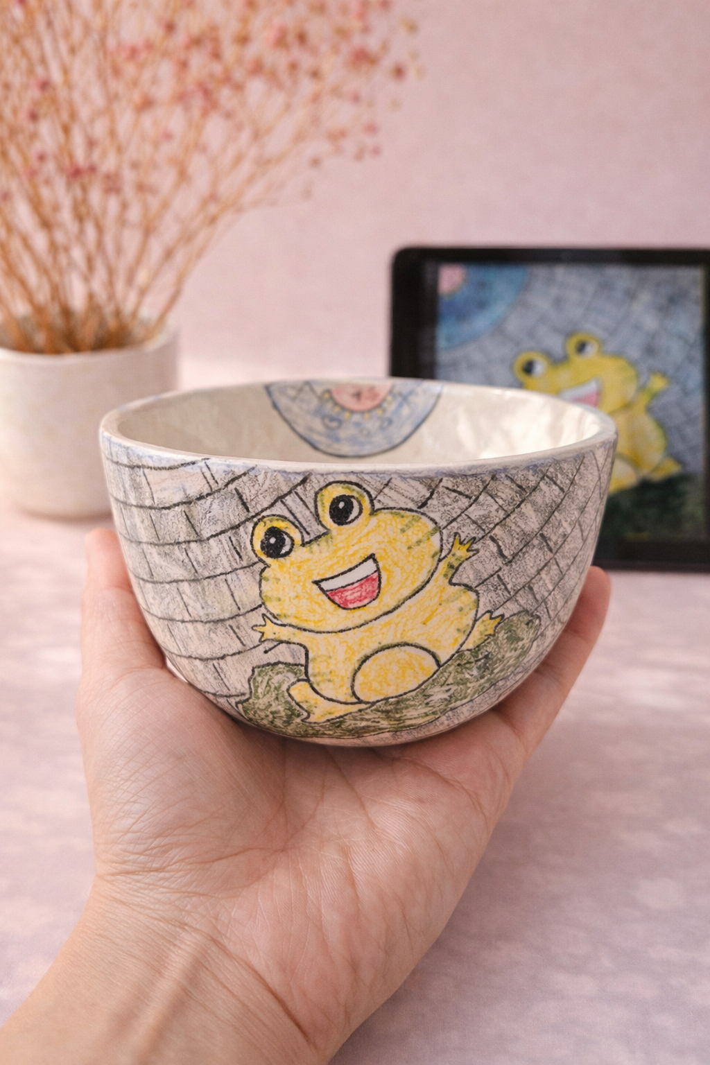 Keepsake Plates – Custom Hand-Painted Ceramic from Your Child's Drawing