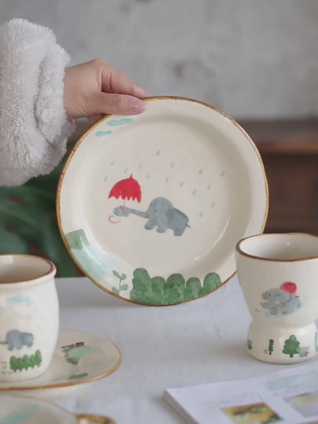 The Little Elephant Plate
